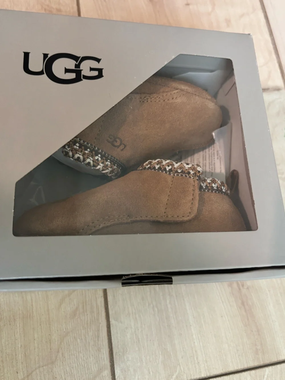 New in Box Infant UGG Tasman Suede Slippers